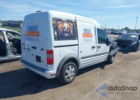 2013 Ford Transit Connect Xlt z USA, uszkodzony, nr VIN NM0LS7BN4DT131040